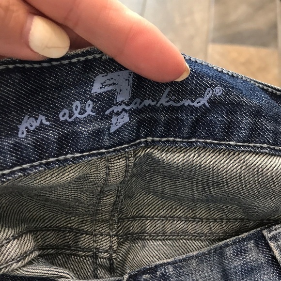 7 for all mankind dojo crop jeans size 29. - Picture 6 of 8